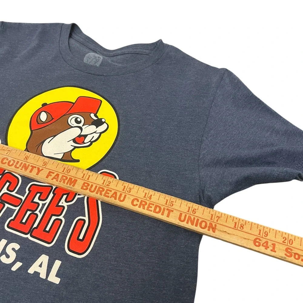 BUC‎ EES Athens AL Graphic T Shirt Kids Size Youth Large Blue NWOT